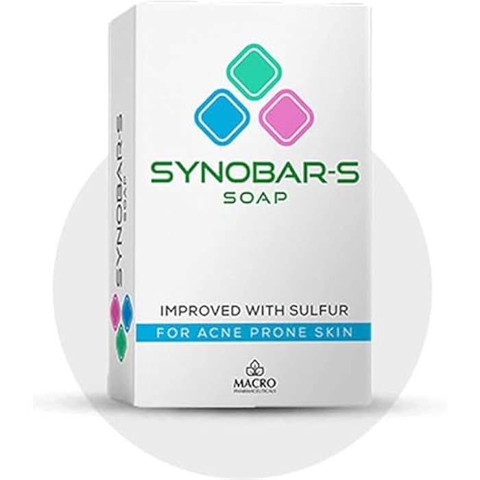 Macro Synobar-S Soap For Acne Prone Skin 100gm - Image 3